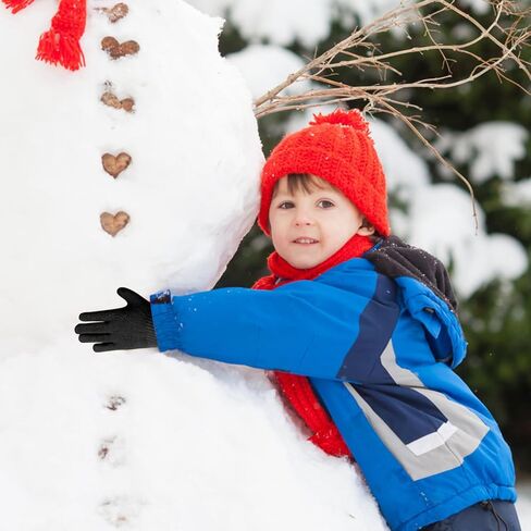 ONESING 50 Pairs Kids Gloves - Soft Knitted Children Gloves Bulk for Girls & Boys | Stretchy Gloves for Cold Weather in Kuwait