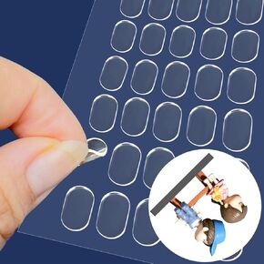 480 Pcs Gel Glue Dots, Double Sided Sticky Dots Clear, Removable Adhesive Dots, Sticky Tack, Museum Putty Stick, Poster Putty, Mounting Putty for Balloons Crafts DIY Festival Party Decoration
