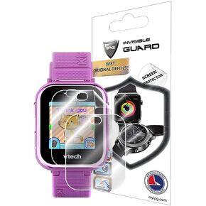 IPG for VTech Kidizoom Smartwatch DX2 Watch Screen Protector (2 Units) Invisible Ultra HD Clear Film Anti Scratch Skin Guard - Smooth/Self-Healing/Bubble -Free