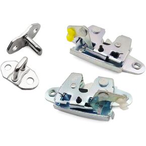 Tailgate Lock Latch with Striker 65790-0K010 65780-0K010 Fit for Tacoma 2004-2015 Hilux Vigo 2004-2011