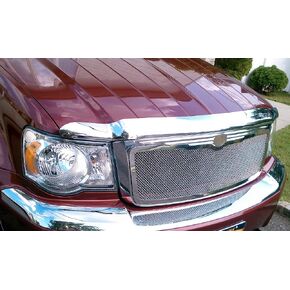 APS Compatible with Chrysler Aspen 2007-2009 Main Upper Stainless Steel Chrome Mesh Grille Insert RE-R76527T