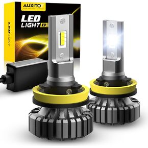 AUXITO H4 Bulbs Fog Lamp Replacement HB2 9003 Dual Lights, 400% Brighter, Canbus Ready, Powersports Accessory, Pack of 2