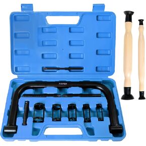 Valve Spring Compressor Tools 10pcs Valve Spring Removal Tool for Motorcycle, ATV, Car Valve Spring Compressor