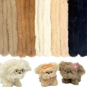 10 Pieces Extra Thick Pipe Cleaners Craft, 39.37 Inch Jumbo Fur Pipe Cleaners Chenille Stems 5 Colors Large Long Fluffy Pipe Cleaners DIY Projects and Craft Supplies Decorations