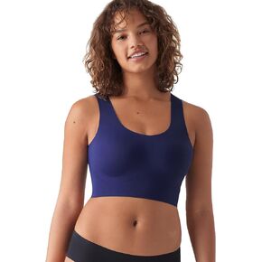 True & Co Body Lift Scoop Neck Bra Midnight Blue