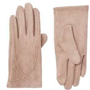 isotoner Women’s Water Repellent and Touchscreen Compatible Microsuede Gloves