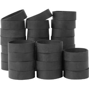 Tactical rubber bands Size#94 black elastic rubber bands 35 Pieces Heavy Duty Rubber bands Extra largeThick Wide Industrial Strong rubber bands for office supplies Survival Camping Biking Fishing Tactical (3 1/2" x 3/4")