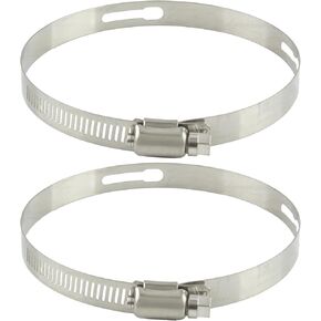 53034045AB 2Pcs Engine Air Intake Hose Clamp Compatible with Dodge Ram 2500 3500 4500 5500 Diesel 6.7 2008-2018