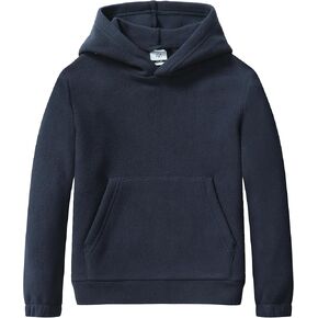 Boys' Fleece Hoodie Warm Long Sleeve Hooded Pullover Sweatshirt