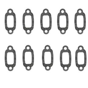10-Pack High-Temperature Gasket Set for 1/5 RC Car Exhaust Pipe - Fits 23CC-36CC Zenoah, ChongYang Engines and Major RC Brands