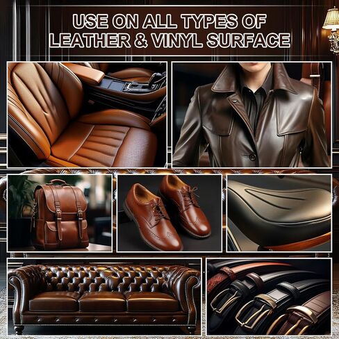 Leather Recoloring Balm - Leather Color Restorer, Leather Repair Kit for Furniture, Leather Scratch Couch Repair Kits for Furniture, Leather Dye, Leather Color Restorer for Couch, Leather Paint Repair in Saudi Arabia