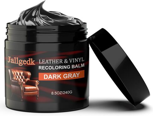 Leather Recoloring Balm - Leather Color Restorer, Leather Repair Kit for Furniture, Leather Scratch Couch Repair Kits for Furniture, Leather Dye, Leather Color Restorer for Couch, Leather Paint Repair in Saudi Arabia