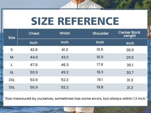 COOFANDY Sleeveless Beach Shirts for Men Summer Tank Shirts Casual Henley Tank Top in Kuwait