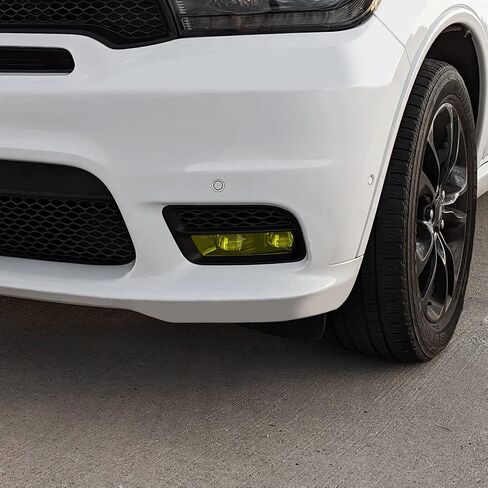SlickMod PreCut Vinyl Smoke Tint for 2011-2023 Dodge Durango Headlight (20% Dark Smoke, 1. Headlight) in Kuwait