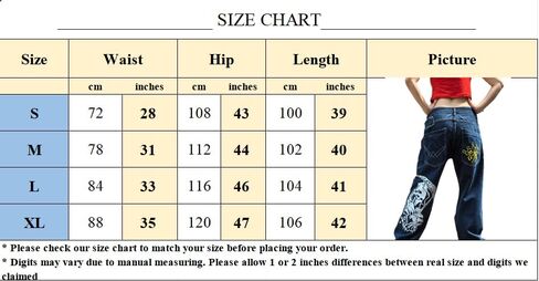 Unisex Y2K Hip Hop Street Jeans Skeleton Printed Gothic Baggy Jeans Vintage High Waist Denim Jeans Wide Leg Pants in Saudi Arabia
