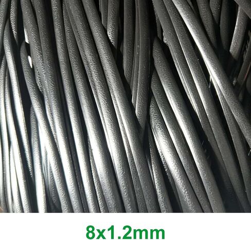 500g Synthetic Rattan Weaving Material, Plastic Wicker Repair Kit PE Rattan Roll for Furniture Repair Woven Handmade Baskets (Width 12mm, Thickness 1.2mm) in Saudi Arabia