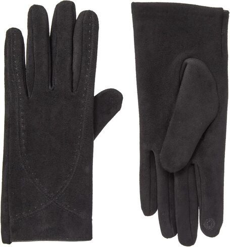 isotoner Women’s Water Repellent and Touchscreen Compatible Microsuede Gloves in Saudi Arabia