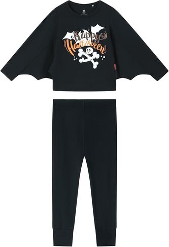 أطقم ملابس للأولاد من الخيزران الفسكوزي للهالوين بأكمام طويلة وجناح الخفاش in Kuwait