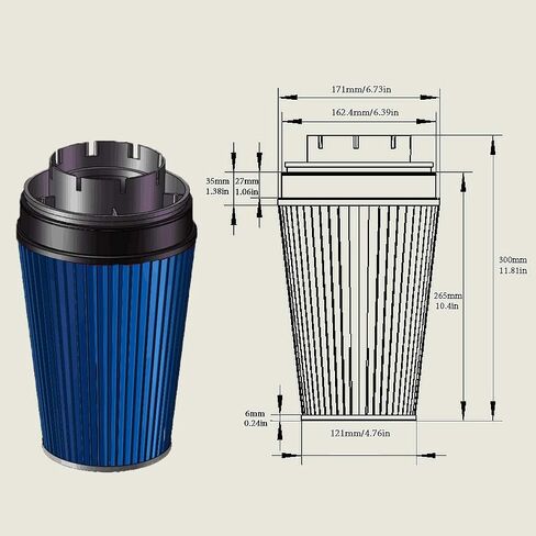 MooSun 4" inches Performance Cold Air Intake Kit with Filter & Powder Coated Intake Tube Pipe for 99-06 GMC Chevy 1999 2000 2001 2002 2003 2004 2005 2006 V8 4.8L/5.3L/6.0L (Black&Black) in Kuwait