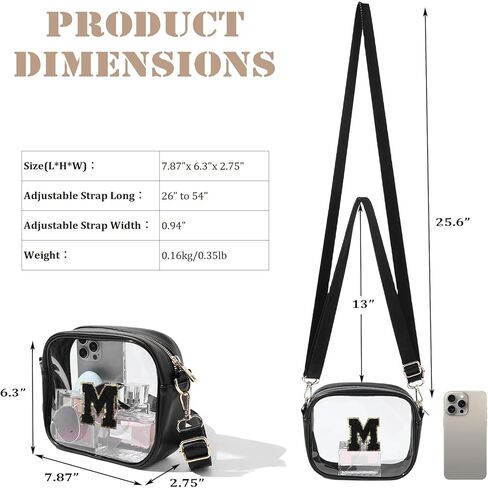 Birthday Gifts for 4 5 6 7 8 9 10 11 12 13 Year Old Girls Teens Kids, Clear Purse Concert Bag Cute Trendy Stuff in Kuwait