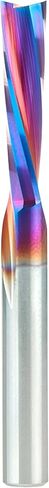 Amana Tool - 46341-K Solid Carbide Spektra Extreme Tool Life Coated Spiral Plunge For Soli in Saudi Arabia