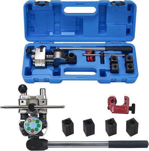 أداة حرق خط الفرامل الاحترافية من Handor مجموعة 45 درجة مجموعة أدوات واحدة، فقاعات، مزدوجة للفولاذ والنحاس in Kuwait