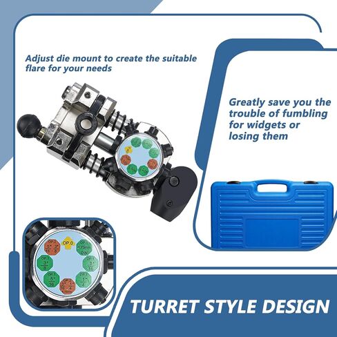 أداة حرق خط الفرامل الاحترافية من Handor مجموعة 45 درجة مجموعة أدوات واحدة، فقاعات، مزدوجة للفولاذ والنحاس in Kuwait