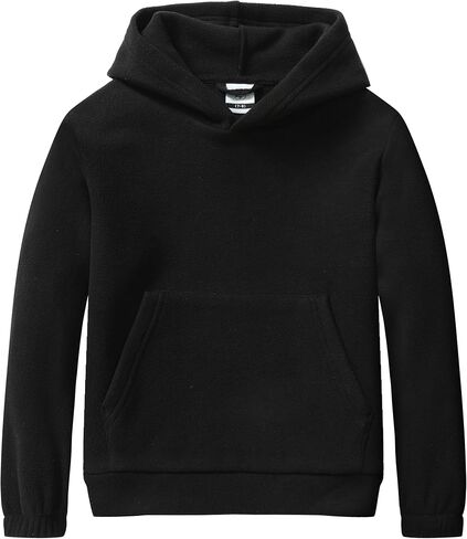 Boys' Fleece Hoodie Warm Long Sleeve Hooded Pullover Sweatshirt in Saudi Arabia