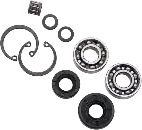 Crankcase Bearing Needle Roller Oil Seal Box Circlip Reducer Pad for 1/5 HPI ROVAN KM Baja LT Zenoah CY 26CC 29CC 30.5CC Engine Rc Parts in Saudi Arabia