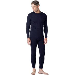 LAPASA Men's 100% Merino Wool Base Layer Set Lightweight Midweight Thermal Underwear Activewear Long John Top Bottom M31/M126