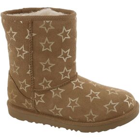UGG Unisex-Child K Classic Ii Iridescent Stars Fashion Boot