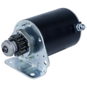 Starter Motor 15 Teeth for John Deere 92H 107H D125 D130 D140 D155 D160 D170 S120 S130 S140 S160 S170 S180 E120 E130 E140 E150 E160 E170 Z235 Z335E Z335M Z315E, MIA13038