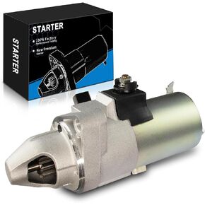 Upgraded Starter Motor for:-Honda CRV 02 03 04 05 06 2002 2003 2004 2005 2006 2.4L L4 12V 1.6KW 9 Teeth Clockwise Automotive Replacement OE# 31200-PPA-505, 17844N, 31200PPAA01 31200PPAA02