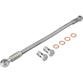 Bevinsee Vanos Oil Supply Line Hose Upgraded 11361705532 Compatible with BMW E36 E46 E39 E60 E61 E38 E65 E66 E83 E53 E36 E85 Engine Oil Line Replacement