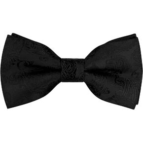 ربطات عنق بيزلي للرجال والأطفال، ربطات عنق كلاسيكية مربوطة مسبقًا قابلة للتعديل لحفلات الزفاف للرجال in Kuwait