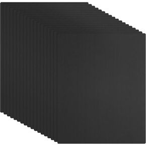 25 PCS Black Foam Board 11x14 Inch, Foam Boards 3/16 Inch Thick Foam Poster Board, [for Presentation Projects, Art Crafts, Poster Making]