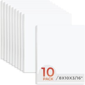 Frametory, 11x14 Black Foam core Boards, 3/16'' Thick Polystyrene Poster Board for Signboards, Art Display and DIY Projects - Pack of 10