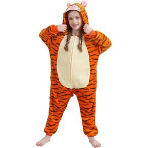 QSTYLE Unisex Children Animal Onesie, Halloween Costume Christmas Pajamas For Girls and Boys 4-13Y