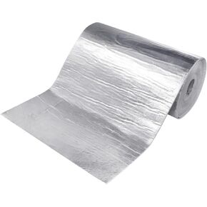Aluminum Backed Heat Shield Self Adhesive Aluminized Thermal Barrier Mat,97% Reflecting Heat High Temp Heatshields Protection Mat (18inch x 24inch)