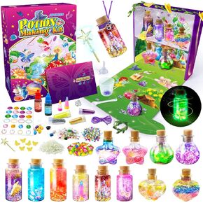 Potion Making Kit for Kids, DIY 12 Potions, Crafts Toys Christmas Birthday Gifts for Girls Boys