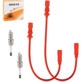 4014007 Spark Plug & Wire Cap for Polaris Scrambler 1000 Sportsman 1000 2014-2024