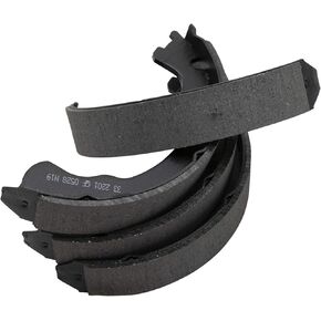 TRQ Rear Parking Brake Shoe Set Compatible with 2002-2010 Ford Explorer 2007-2010 Explorer Sport Trac 2003-2005 Lincoln Aviator Mercury Mountaineer