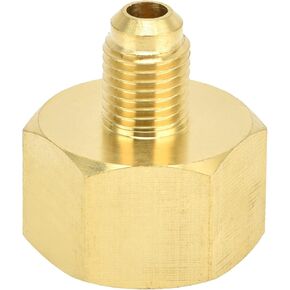 R32 R134A Refrigerant Adapter Converter Connector for Air Conditioning, W21 to 1/4SAE Refrigerant Fill Adapter