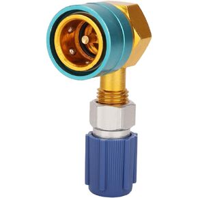 R1234yf Adapter, R1234YF to R134A Low Side Quick Coupler Adapter Car Air-conditioning Fitting