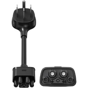 NEMA 14-50 Adapter for Tesla Gen 2 Mobile Portable Charger, Connect Be Used Tesla Mobile Charger to NEMA 14-50 250V Outlet at 32 Amp Portable Tisl Charger Adapter（14-50 Length 11“）