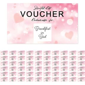 Andaz Press 60 Pre-Printed DIY Pink & Red Hearts Date Night Scratch Off Cards Couples Game, Valentines Scratch Off Cards, Date Night Idea Cards, Cute Couple Gifts Date Cards for Couples Scratch Off