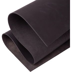 Shkira 12''X24'' Genuine Brown Leather Sheets for Crafts - Square 2.0MM Thick Genuine - Thick Cowhide Pieces Square - Leather Sheet for Arts and Crafts