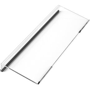 Computer Keyboard Stand Holder - Ergonomic Acrylic Keyboard Stand for Desktop Comfortable Keyboard Tray Riser with Silicone Anti-Slip Strip for Home School Office Desk Accessory, Lightpink
