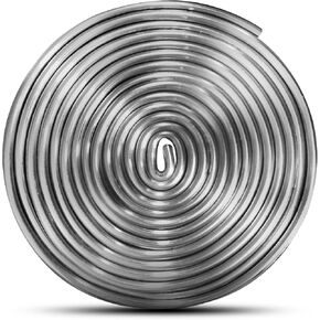 3/16"" Round H Lead Came for Stained Glass - 6 Ft H Channel Lead Hobby Came by Glassco