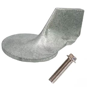 Boatman Zinc Alloy Trim Tab Anode 822777Q1 Replacement for Mercury Mercruiser Force 35HP-300HP Outboard Engine Sierra 18-6014